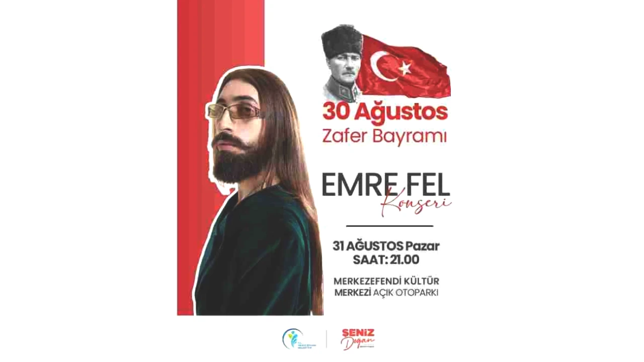 Merkezefendi’de 30 Ağustos Zafer Bayramı’nın Coşkulu Kutlamaları Başlıyor!