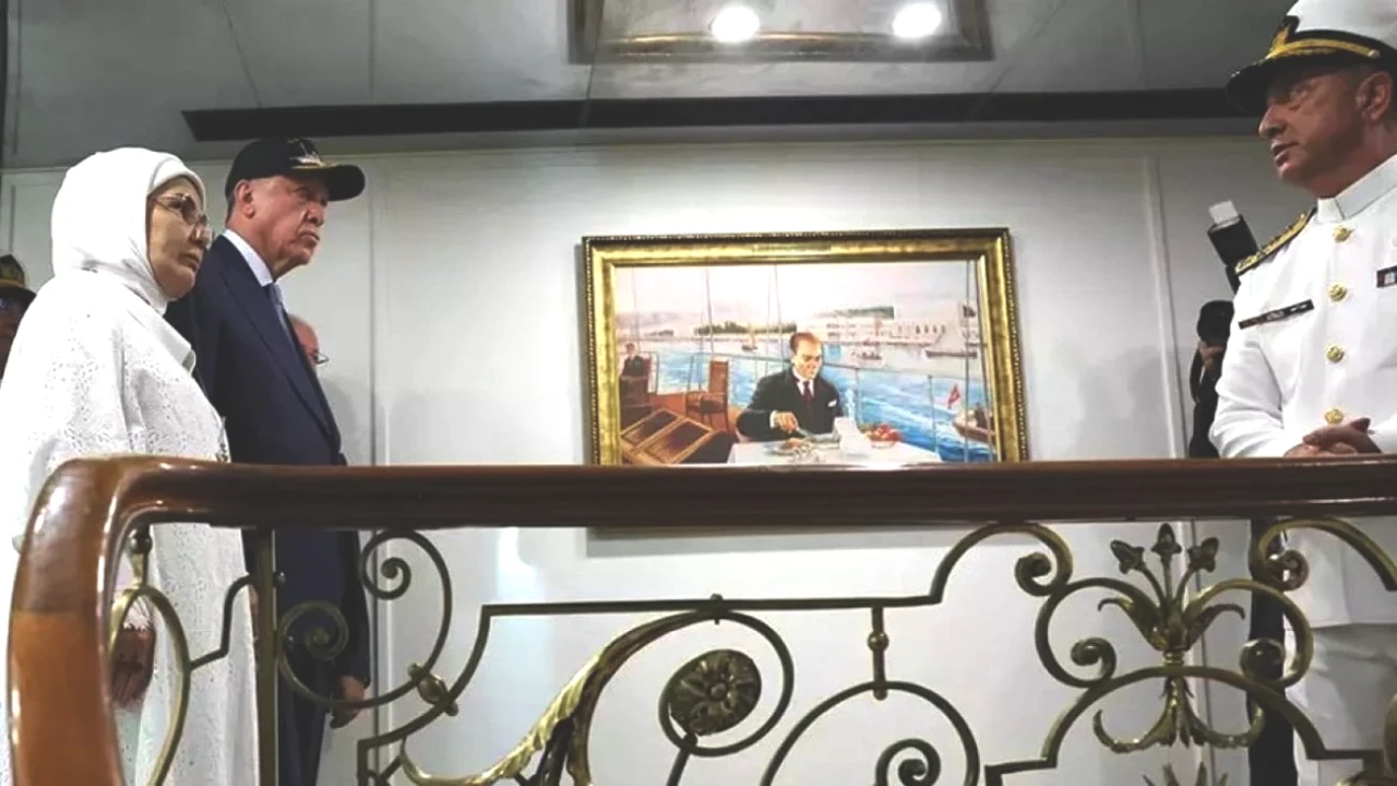 Erdoğan'dan Savarona'ya Ziyaret: Atatürk'ün Manevi Mirasına İhtişamlı Saygı!