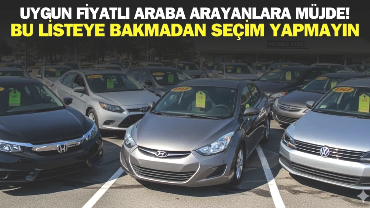Uygun Fiyatlı Araba Almanın Keyfi: Hem Ekonomik Hem Dayanıklı Modeller Burada!