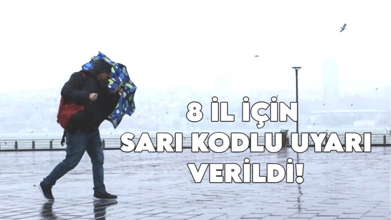 İçişleri Bakanlığı'ndan Kritik Uyarı: Pazar Günü 8 İl İçin Şiddetli Afet Tehlikesi!